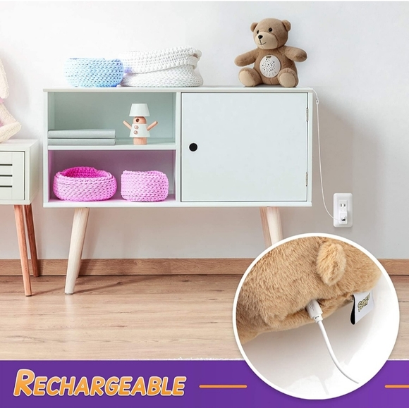 Cozzy Bear Baby Soother Lullabies Star Projector Cry Sensor - Picture 6 of 10